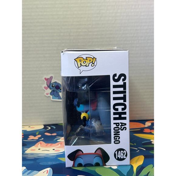 Funko Pop! Lilo & Stitch Stitch as Pongo #1462 - Picture 7 of 12